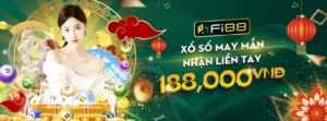 Khuyến mãi xổ số Fi88 | Xổ số may mắn nhận ngay 188,000 VND